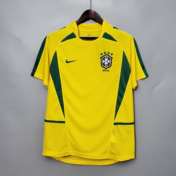 Tailandia Camiseta Brasil 1st Retro 2002